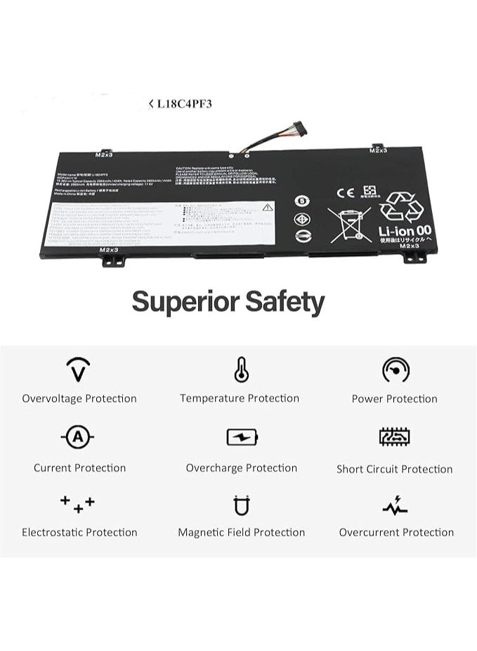 L18C4PF3 L18M4PF3 Battery Compatible for Lenovo C340-14API C340-14IWL IdeaPad C340-14IML S540-14API S540-14IWL Touch S540-14IML Touch L18M4. PF4 L18C4PF4 - Image 3